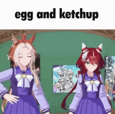 egg & ketchup